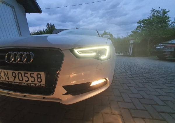 Audi A5 cena 56900 przebieg: 223800, rok produkcji 2012 z Lędziny małe 326